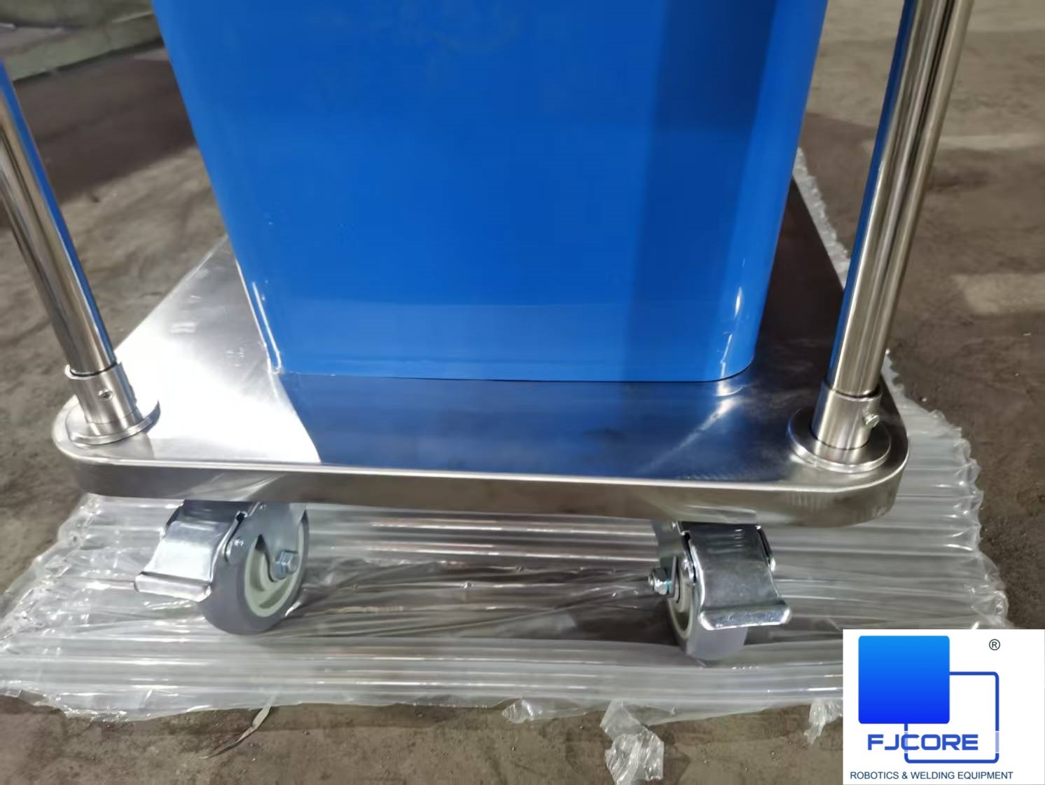 Stainless steel hand cart Garbage truck / Waste truck Garbage bin / Trash can