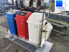 Stainless steel hand cart Garbage truck / Waste truck Garbage bin / Trash can